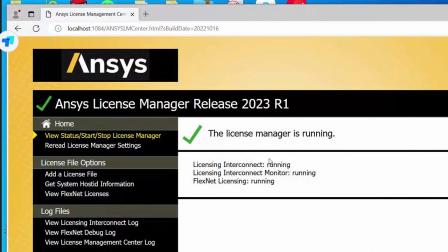 Ansys2023 R1许可证启动不了 workbench软件打开菜单模块不全