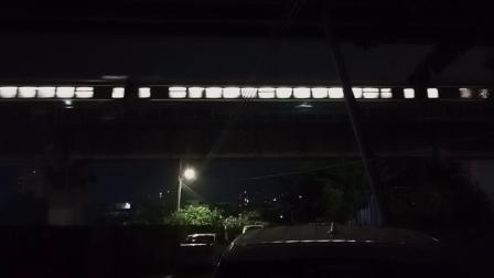 DF11G 0189和DF11G 0148牵引Z501次列车快速通过西江大桥-3