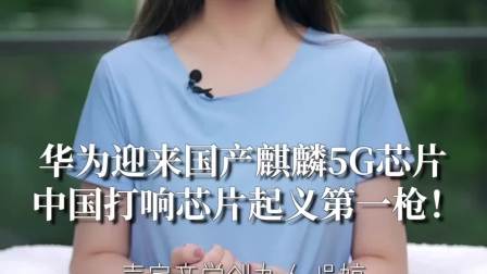 华为迎来国产麒麟5G芯片 中国打响芯片起义第一枪#案例 #商业 #华为 #华为mate60pro #