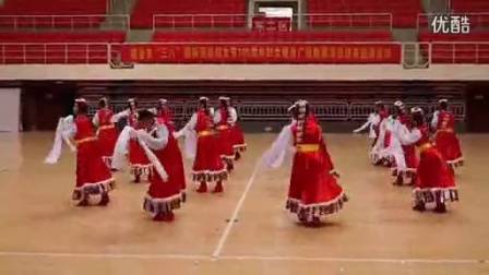 滕州市庆祝三八节广场舞选拔赛：广场舞：亲吻西藏