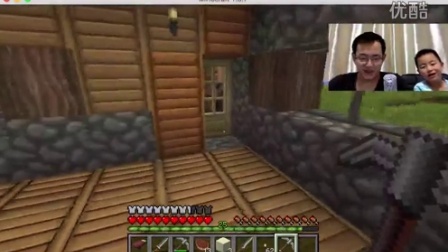 [酷爱]7.2直播Minecraft我的世界Part1，寻找钻石矿#L156-1