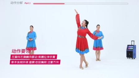 炫舞未来广场舞蹈丨草原姑娘-李萍（教学分解）