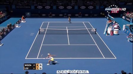 2013澳大利亚网球公开赛 R1 沃兹尼亚奇 vs 利斯基 Highlights