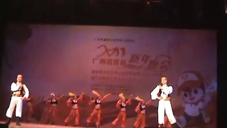 男女混合新疆舞《阿拉木汗》-于2011志愿者晚会献礼