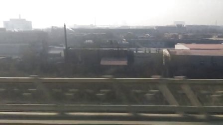 津秦高铁首发车G421运行在天津—滨海区间（2013.12.1）