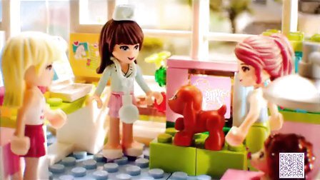 LEGO Friends 2012 乐高 女孩系列 3188 心湖宠物医院 广告片
