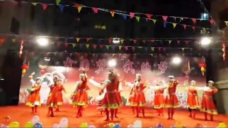 杨爱莹广场舞-重阳节表演-藏族舞-格桑拉