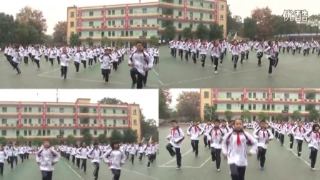 成都华兴外国语实验学校 学生广播体操 排舞比赛