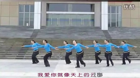 为你等待（正面背面） 紫蝶广场舞教学 广场舞蹈视频大全