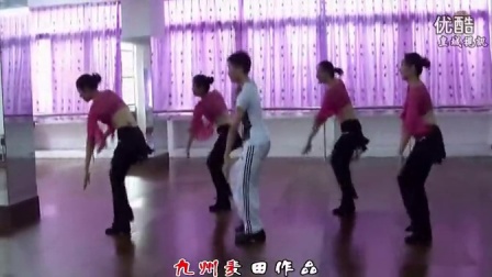 广场舞蹈视频大全 飞翔在青藏高原（正面教学）廖弟广场舞