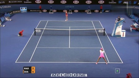 215WTA澳大利亚网球公开赛R1莎拉波娃VS马尔蒂奇（全场）