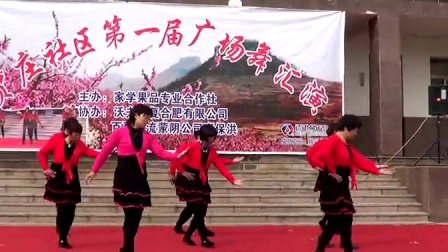 蒙阴贾庄社区第一届广场舞汇演（家学果品）一