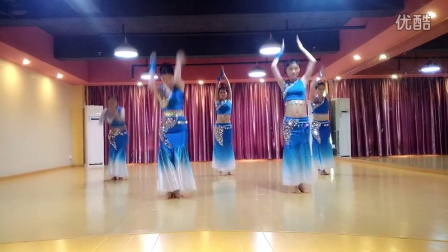 希蕊东方舞--中国舞傣族舞《傣家姑娘》导师与学员版