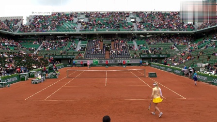 2014法国网球公开赛女单R1 莎拉波娃VS佩尔瓦克
