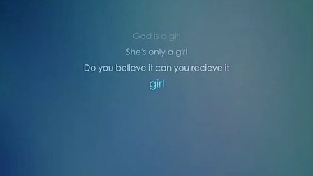 上帝是女孩简谱_上帝是女孩图片(3)