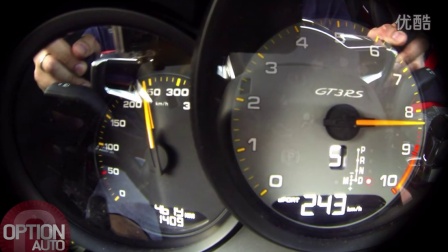 保时捷 Porsche 911 GT3 RS 0-200 km-h 加速实录