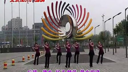 北京加州广场舞十八的姑娘一朵花_标清