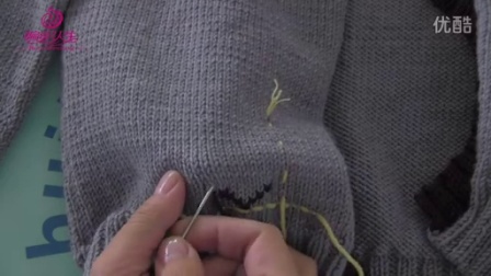 男宝宝V领开衫（法国克林款）3爱心的编织方法--编织人生视频学堂_高清