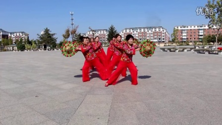 大安北铁路社区健身操队表演扇子舞《万泉河水》