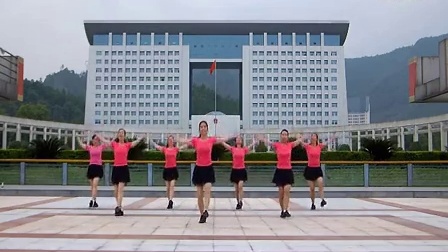 动感十足的健身操广场舞自由自在 凤凰传奇演唱