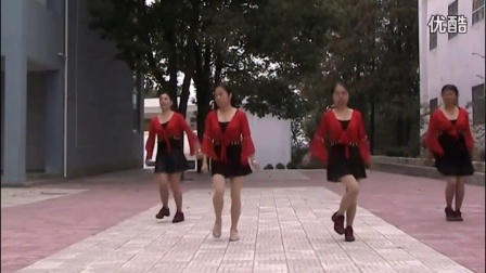 广场舞山谷里的思念广场舞教学视频