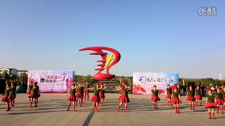 俏玫瑰舞蹈队参加二二二团广场舞大赛一等奖《走向复兴》编舞：李杰