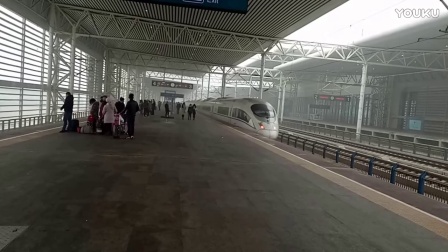 G121开车，G301进天津南站（2017.1.3）