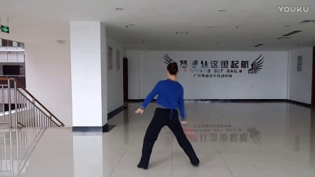 第十一套柔力球规定套路《美丽中国》全套背面有口令教学新视频，张从容老师示范，20170105
