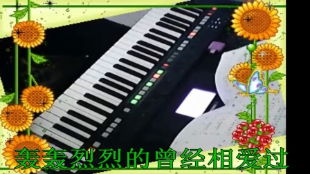 渭水情歌电子琴曲谱_电子琴曲谱