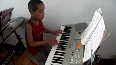 6岁学员电子琴演奏《哆来咪》_标清