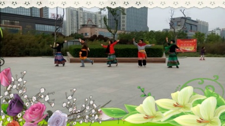 邯郸锅庄舞164-北京的金山上