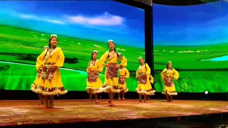 藏族舞蹈《我要去拉萨》七七舞蹈队。