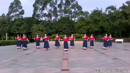 兰宇广场舞“我的九寨”