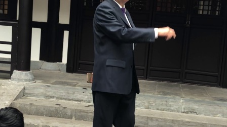 范光陵博士的爱国演讲