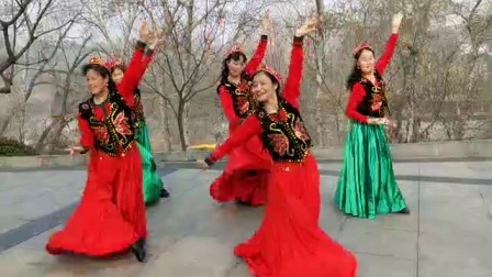 五人舞蹈：我从新疆来