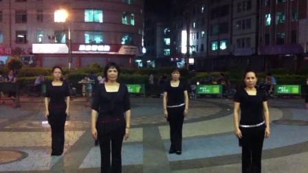 小小广场舞练习篇《女人花》表演：城市广场舞之队