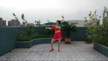 点击观看《四川富顺时尚广场舞 阳光盛开的地方 编舞 美久 四川的妹子跳舞很柔》