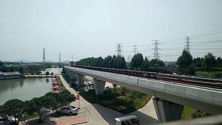 （会车）广州地铁4号线低涌外拍04A081/2、04A101/2  L5型车