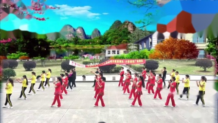 点击观看《新河酷炫广场舞队 拥抱你离去 团队版 编舞 小雅》