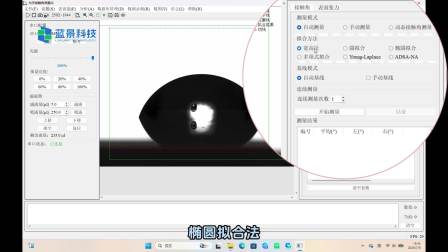 接触角测试仪 LJ-CA3 蓝景 仪器实拍展示