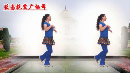 点击观看《获嘉艳霞广场舞 零度桑巴 双人24步印度风格舞蹈视频》