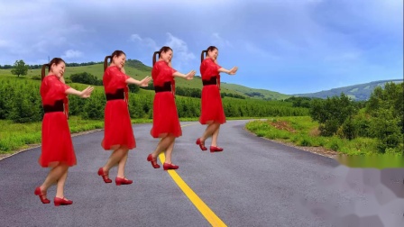 点击观看《金社广场舞 歌在飞 这才是你想要的32步步子舞视频》
