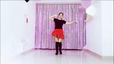 点击观看《红豆广场舞 一吻红尘 广场舞基础舞步展示视频》