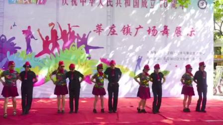 知音舞蹈队参加上海莘庄镇广场舞展示表演水兵舞（第四套）录像 （20190624）