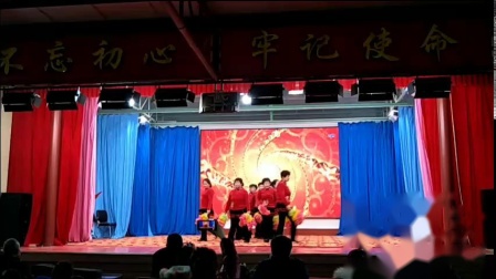 夕阳红舞蹈队火火的中国梦扇子舞