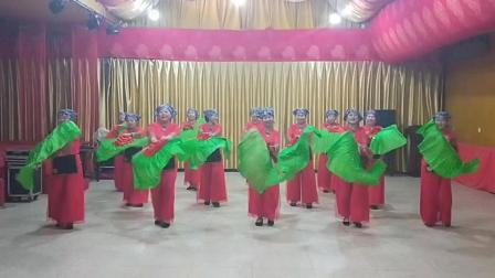 大连市普兰店区圣女舞蹈队2019年11月21日。