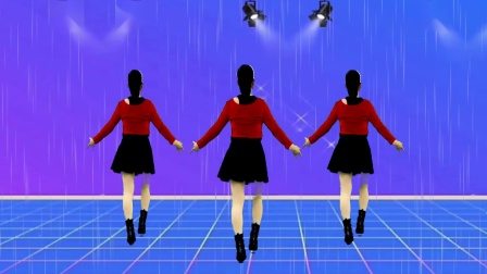 64步广场舞《三月里的小雨》