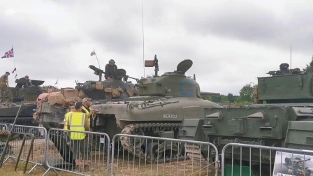 英国坦克节，中国59式坦克跑圈加介绍（生肉）