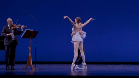 George Balanchine's Duo Concertant-PNB-Lesley Rausch and Lucien Postlewaite