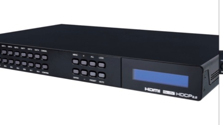 登昌恒CPLUS-V8H8HPA 4K UHD 8进8出广播级HDMI高清矩阵  电视台演唱会体育赛事 8 個HDMI輸入及輸出之矩陣系統 最高支援18Gbps